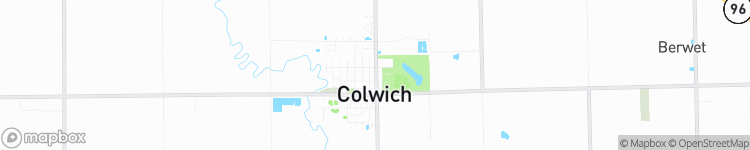 Colwich - map