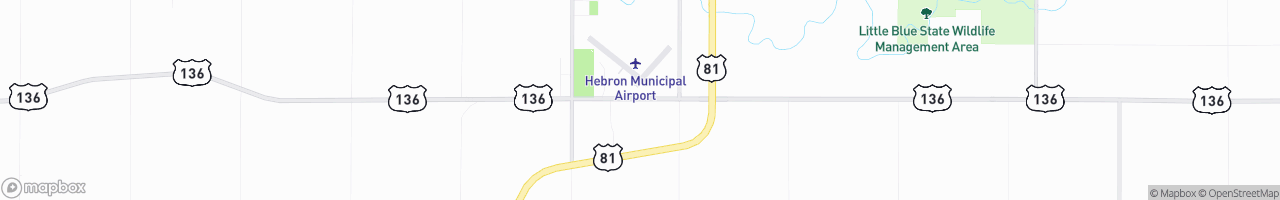 Weigh Station Hebron EB - map
