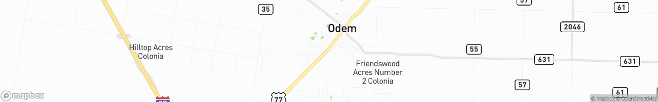 Snappy Foods #9 Odem T/S - map