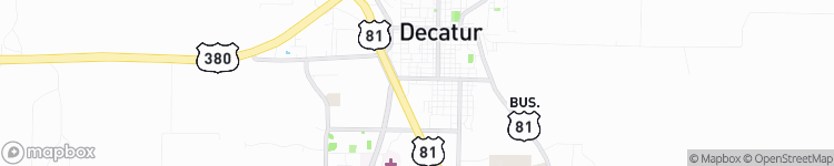 Decatur - map