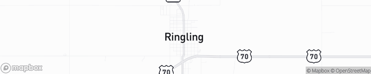 Ringling - map