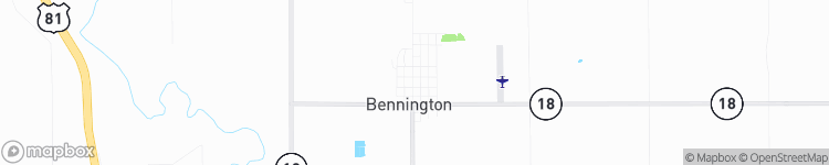 Bennington - map