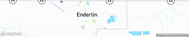 Enderlin - map