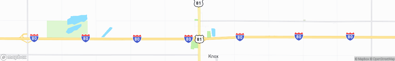 I-80 & 81 Store (Amoco) - map