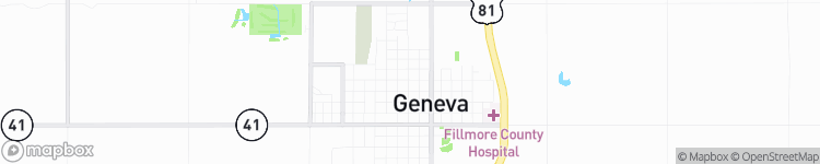 Geneva - map