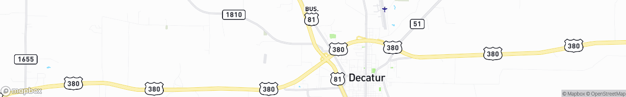 Quick Al's Truck Stop - map