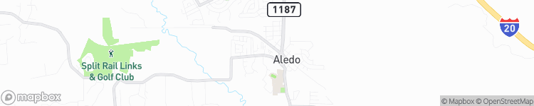 Aledo - map