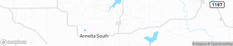 Annetta South - map