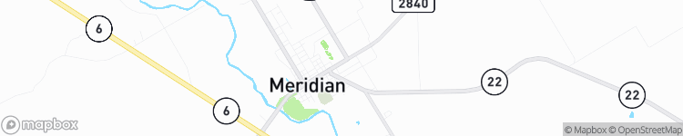 Meridian - map