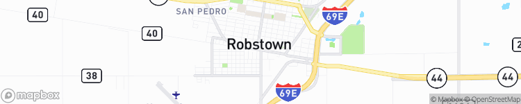 Robstown - map