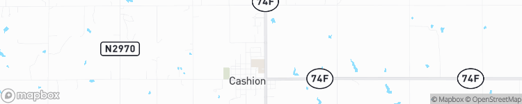 Cashion - map