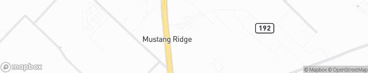 Mustang Ridge - map