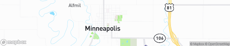 Minneapolis - map