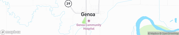 Genoa - map