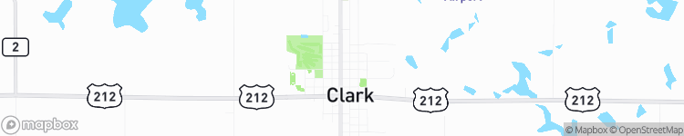 Clark - map