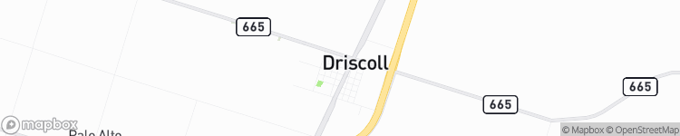 Driscoll - map