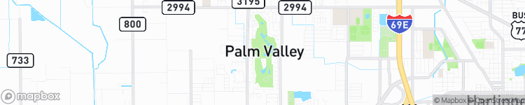 Palm Valley - map