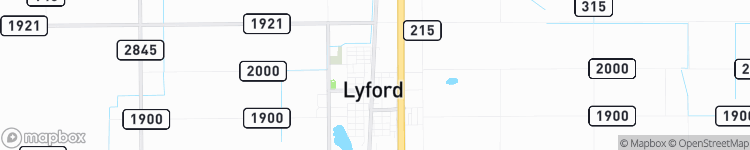Lyford - map