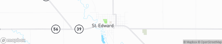 Saint Edward - map