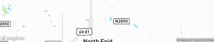North Enid - map