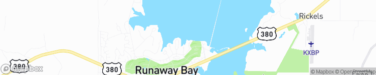 Runaway Bay - map