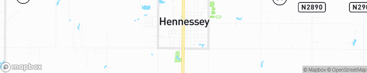 Hennessey - map