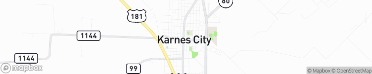 Karnes City - map