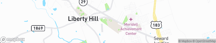 Liberty Hill - map