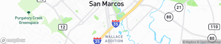 San Marcos - map