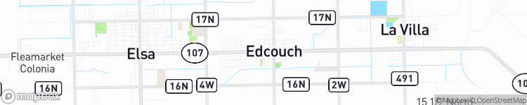 Edcouch - map