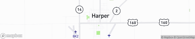 Harper - map
