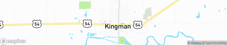 Kingman - map