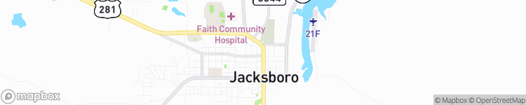 Jacksboro - map