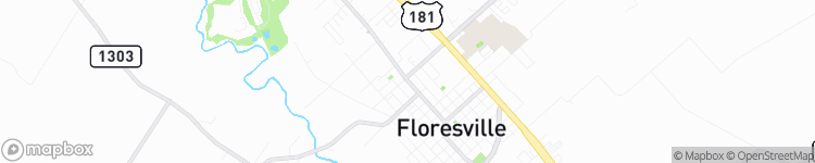 Floresville - map
