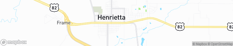 Henrietta - map
