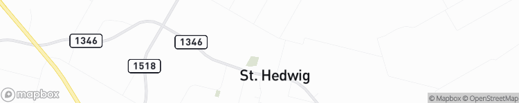 Saint Hedwig - map