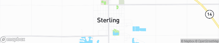 Sterling - map