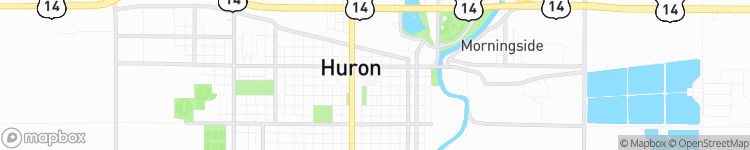 Huron - map