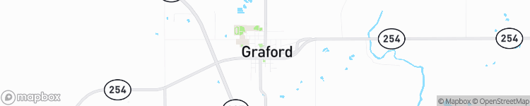 Graford - map