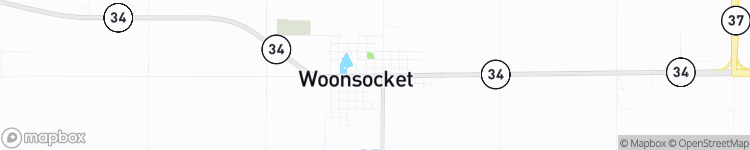 Woonsocket - map