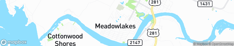 Meadowlakes - map