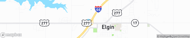 Elgin - map