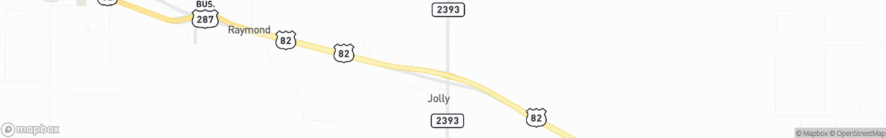 Jolly Truck Stop - map