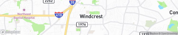 Windcrest - map