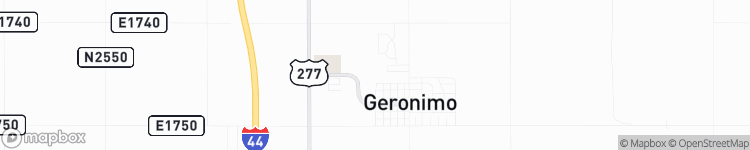 Geronimo - map