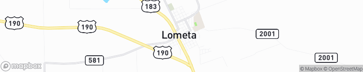 Lometa - map