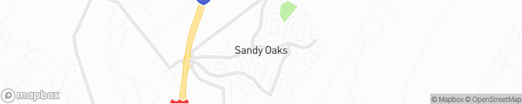 Sandy Oaks - map