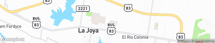 La Joya - map