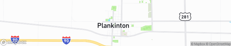 Plankinton - map