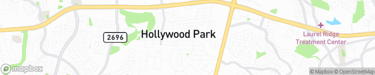 Hollywood Park - map